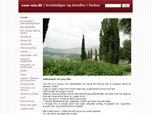 Tablet Screenshot of casa-mia.dk